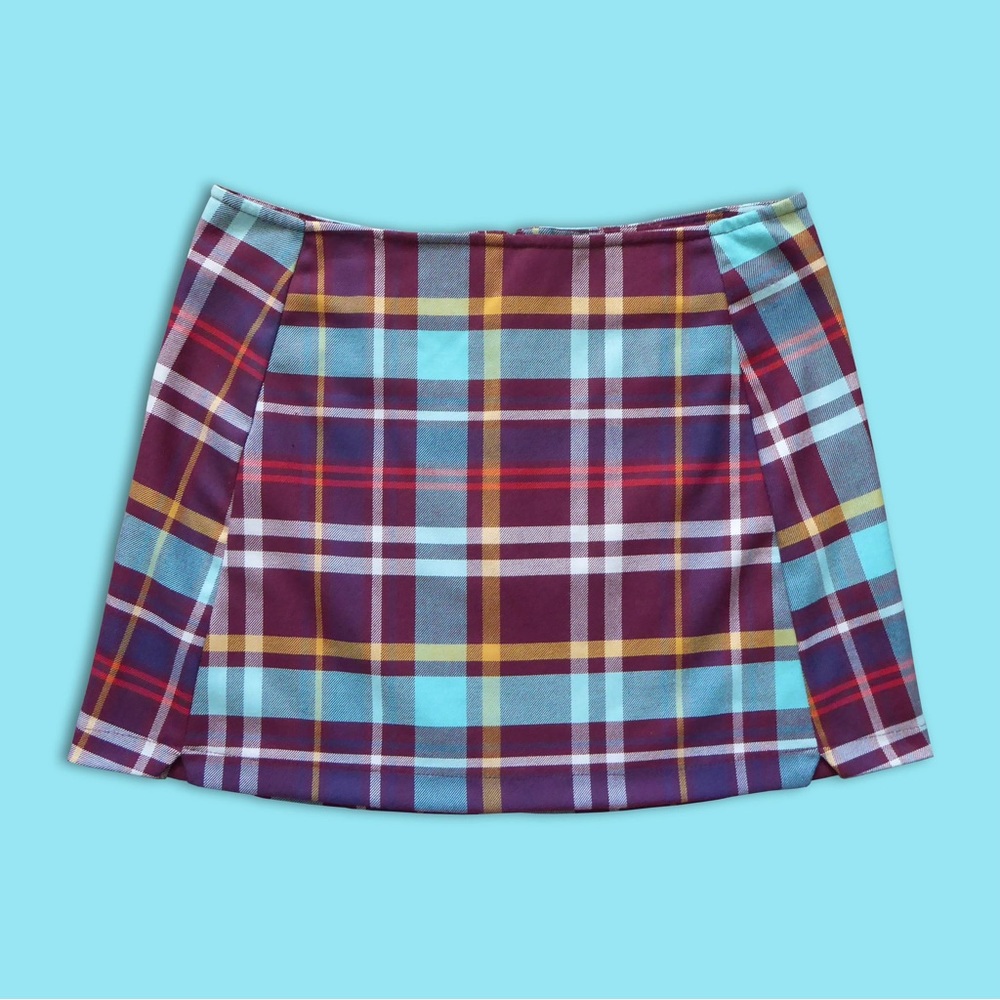 Urban Outfitters Plaid Mini Skirt